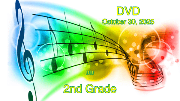 DVD - 2nd Grade Music Program (2025)