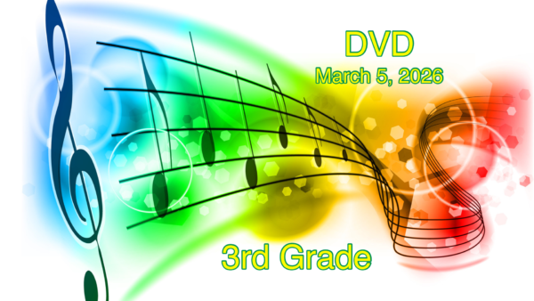 DVD - 3rd Grade Music Program (2026)